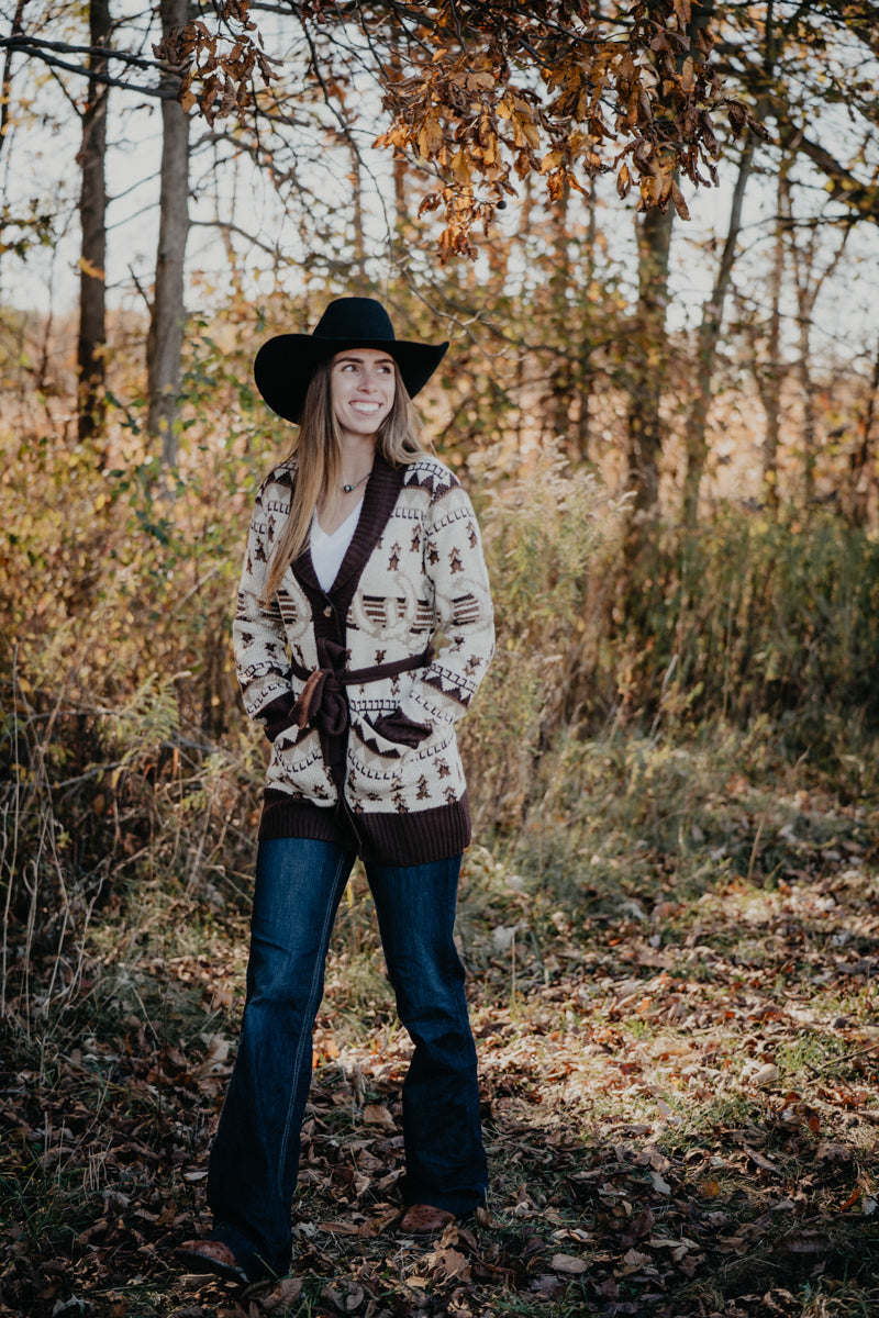 'Aurora' Horseshoe Cardigan by Panhandle Slim (S-XXL)