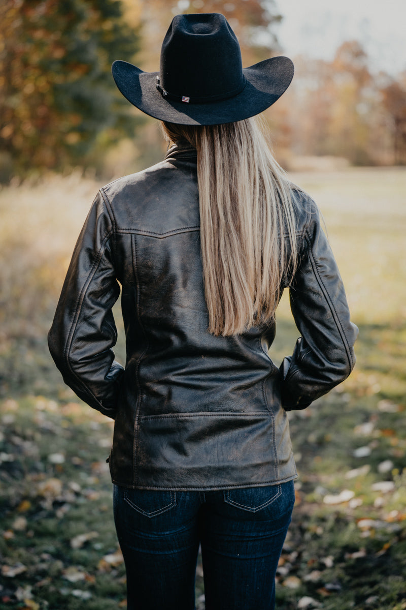 'Antique Rancher' Women's Leather Jacket by STS Ranchwear (XS-XXL)