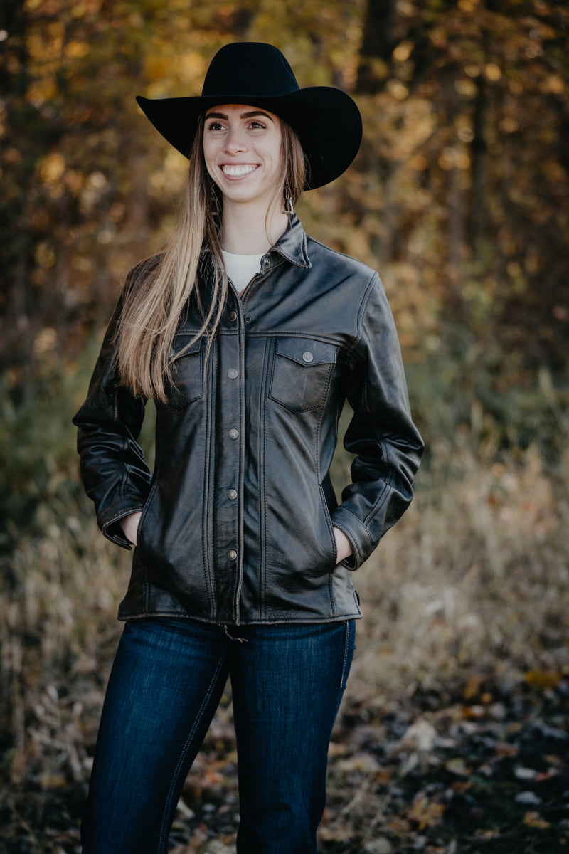 'Antique Rancher' Women's Leather Jacket by STS Ranchwear (XS-XXL)