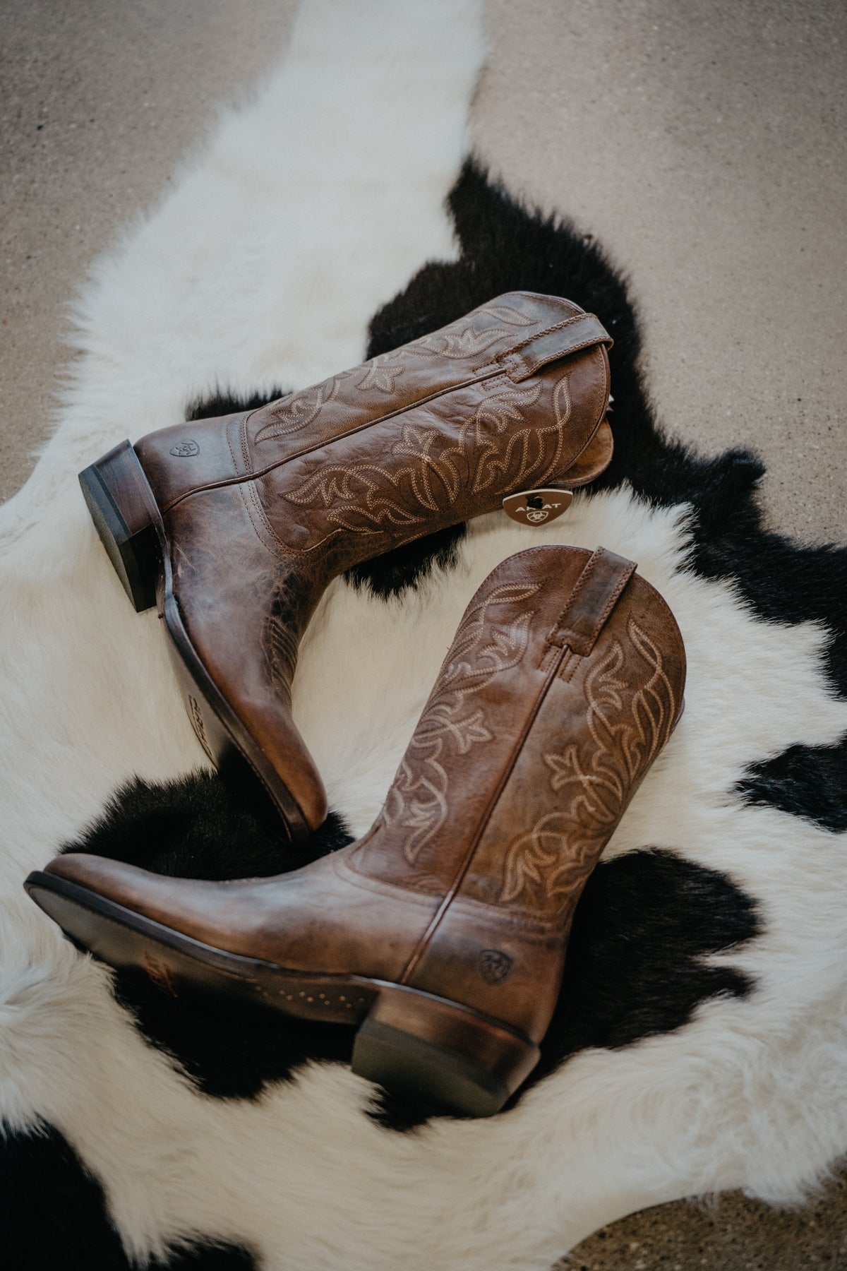 'Maverick' Men's Ariat Brown Cowboy Boot {Sizes 9-13/ D & EE Width}