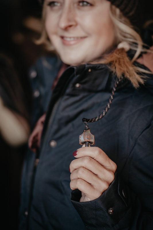 'Celine' Women's CINCH Black Quilted Barn Coat (XS-XXL)