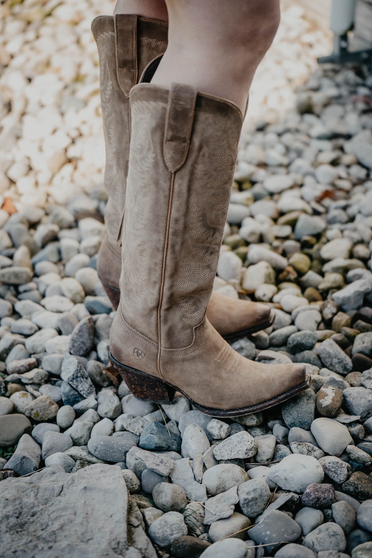 Ariat knee high hot sale cowboy boots