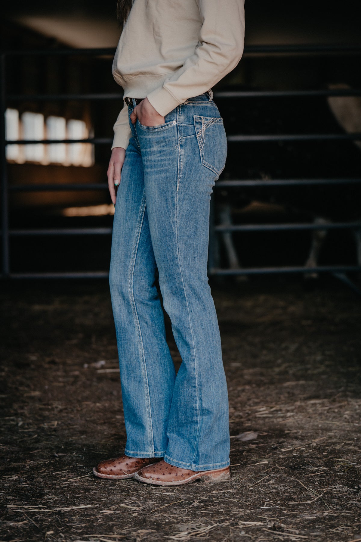 'Atwell' Perfect Rise Bootcut Jean by Ariat (24-34 & 16W-24W)