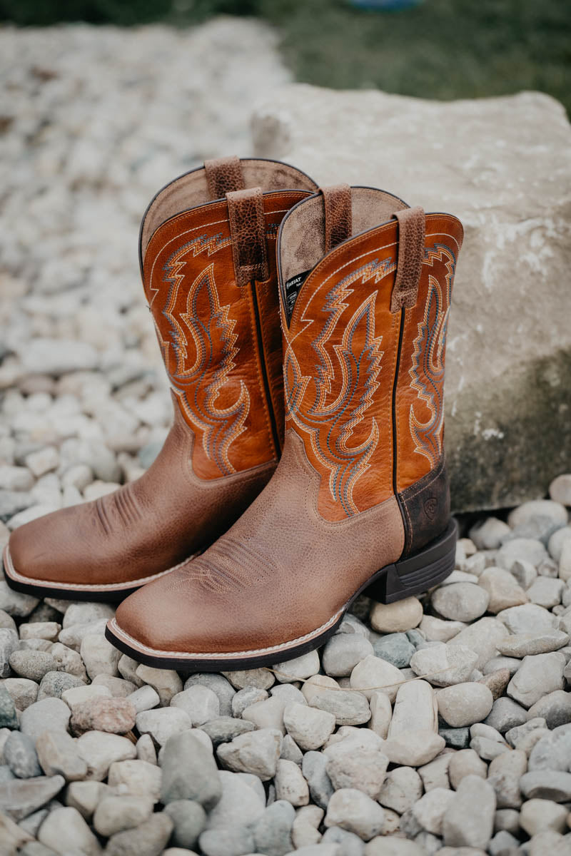 Men's Ariat 'Steadfast' Cowboy Boots (Sizes 8-13; EE Width)