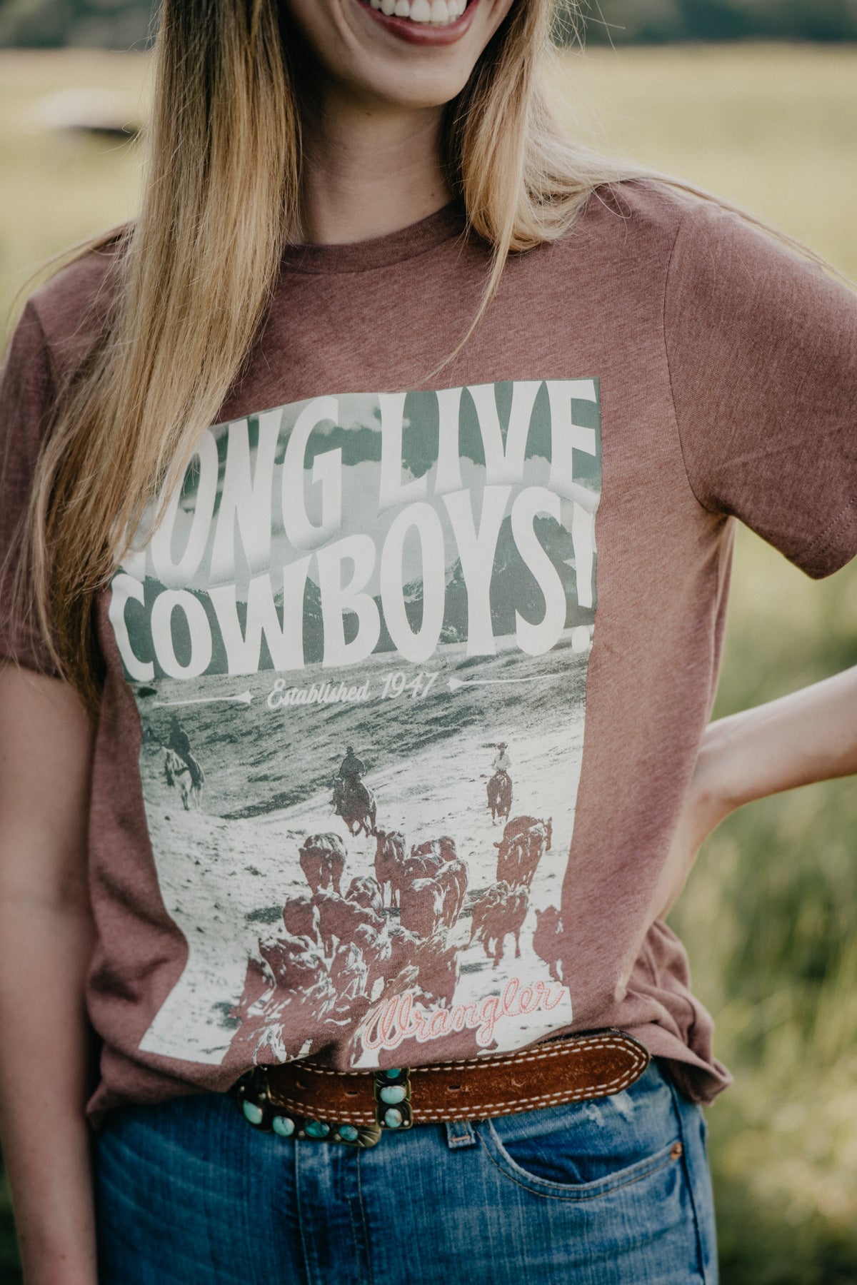 'Long Live Herd' Wrangler Women's Tee (S-XXL)
