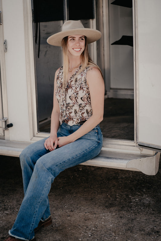 'Dawn' Buckaroo Western Vest (S-L)