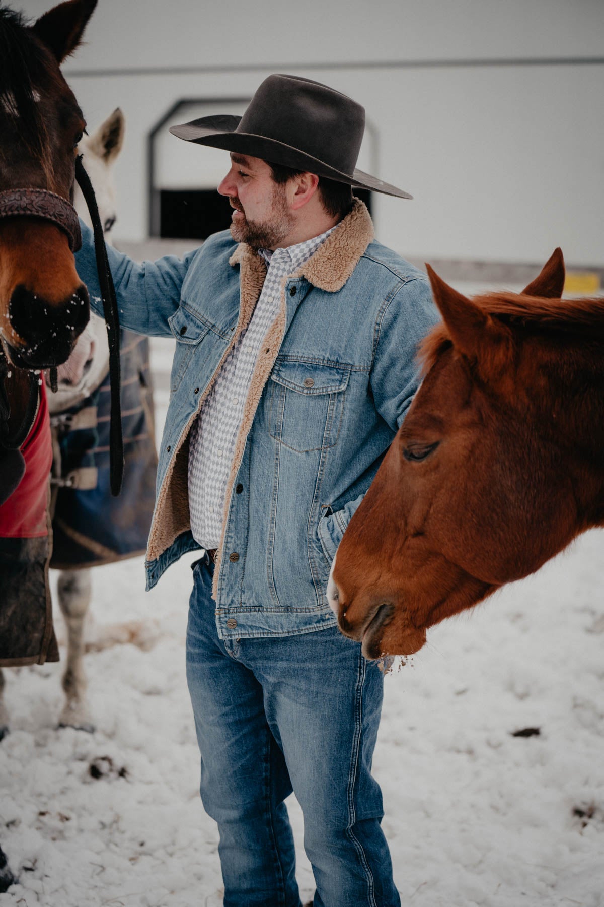 Sherpa lined hotsell ranch jacket