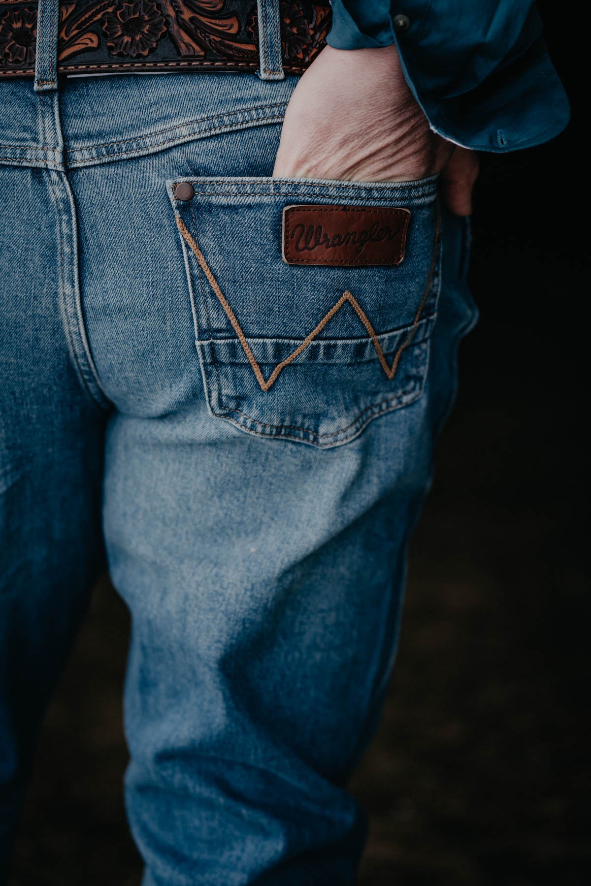 'Clay' Men's Retro Wrangler Relaxed Bootcut Jeans
