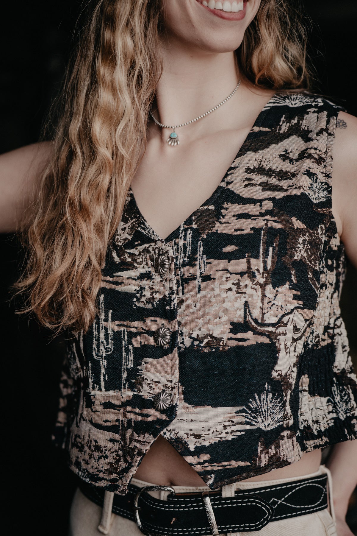 "Burnin' Daylight" Vest (S/M, L/XL)
