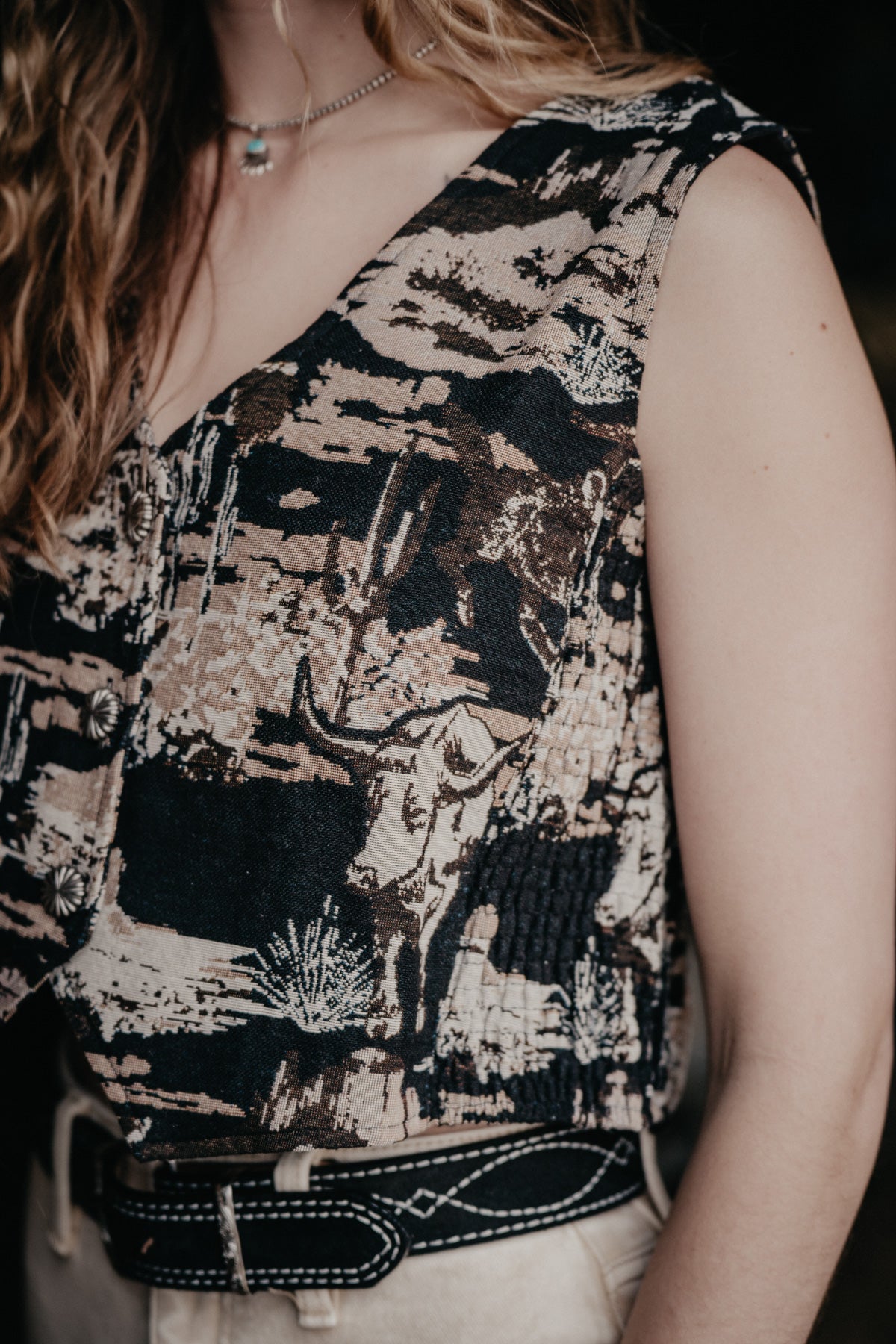 "Burnin' Daylight" Vest (S/M, L/XL)