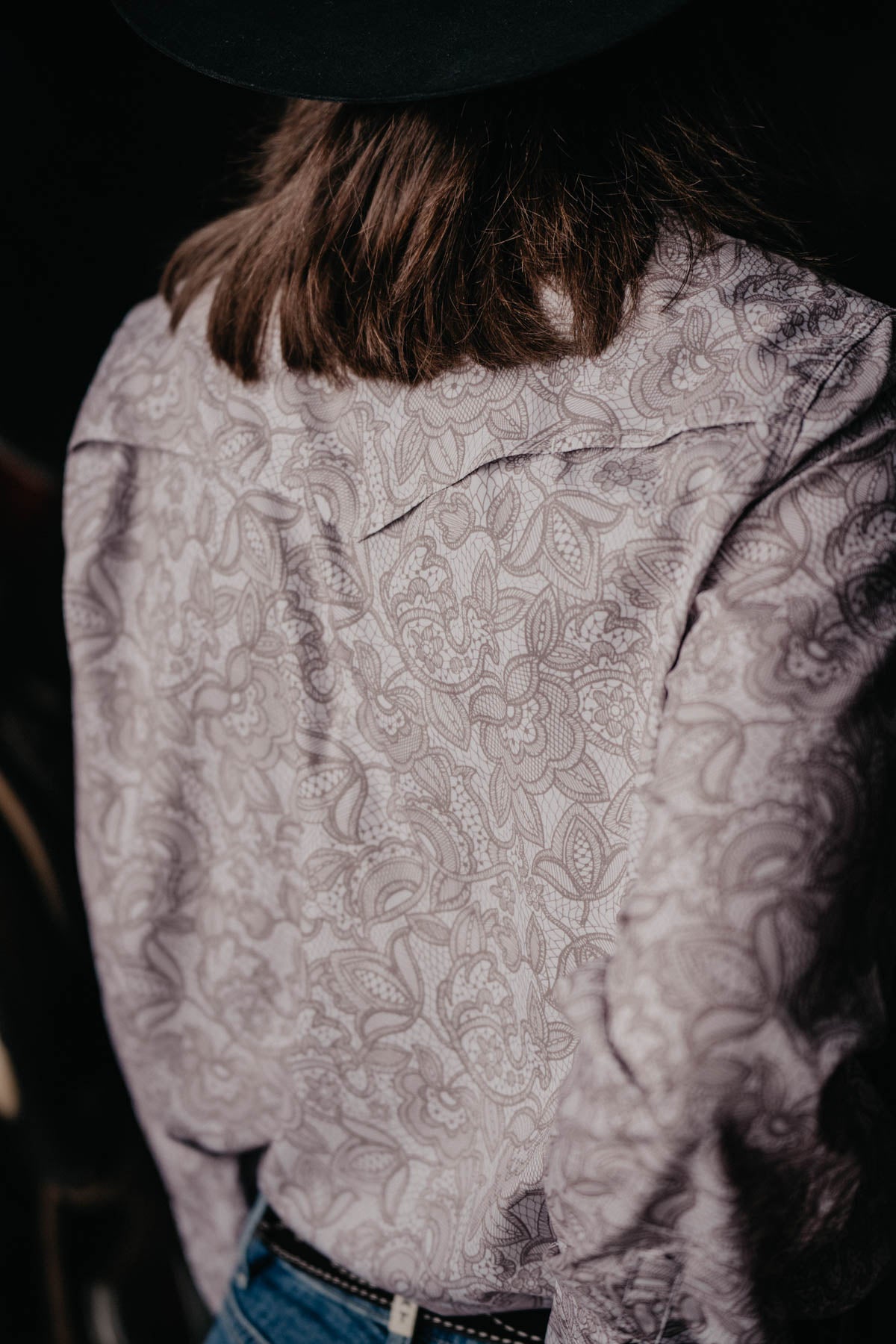 'Hayes' Women's Ariat Ventek Lace Printed Western Shirt (S - XXL)