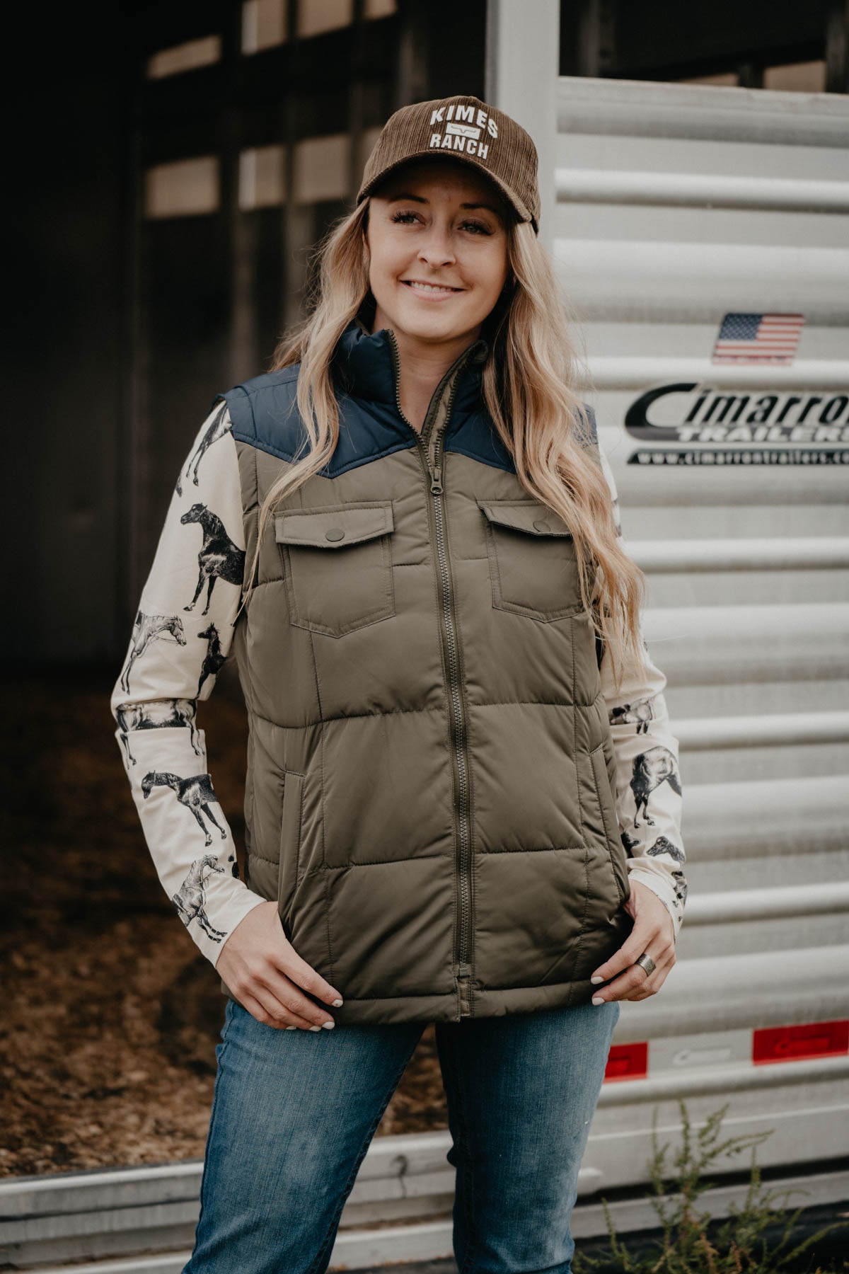 'Wildfyre' Womens VEST by Kimes Ranch (1 S, 1XL Only)