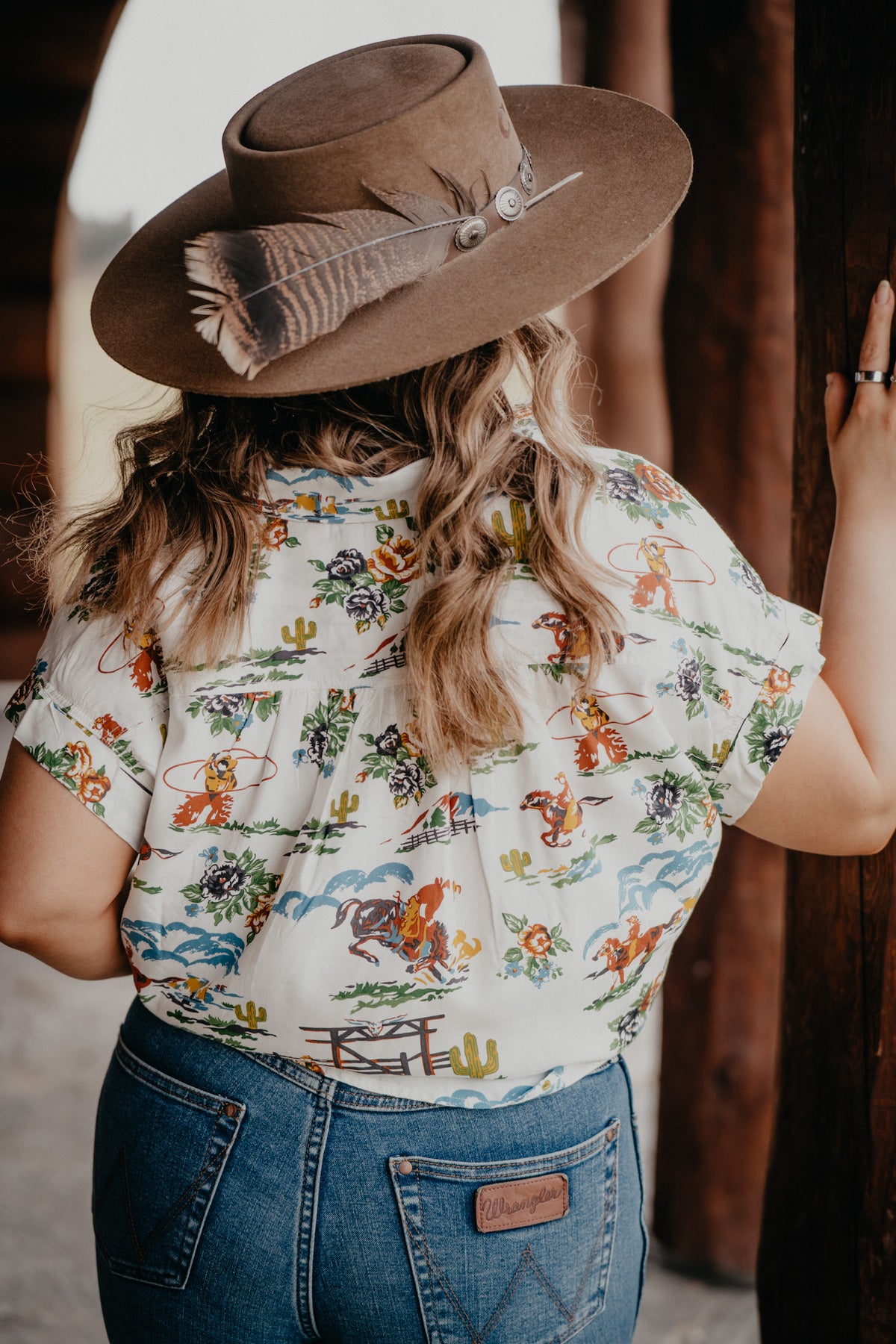 'Noreen' Rodeo Girlfriend Fit Top (XS-XXL)