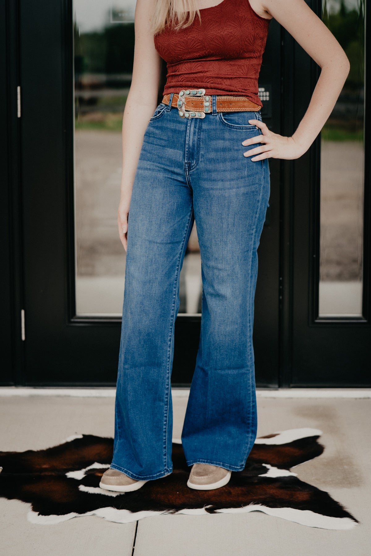 Ultra High Rise Wide Leg Jean by 7FMK 32.5" Inseam {Kansas}
