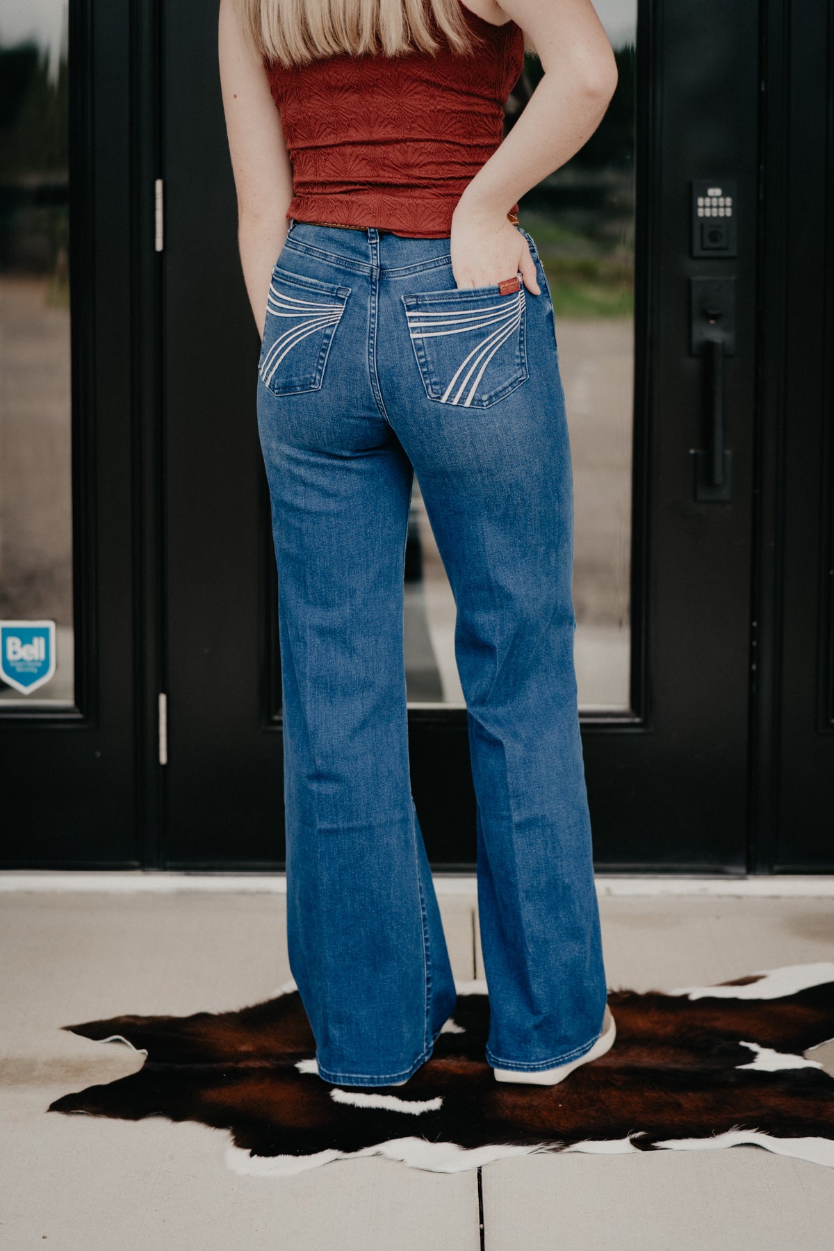Ultra High Rise Wide Leg Jean by 7FMK 32.5" Inseam {Kansas}