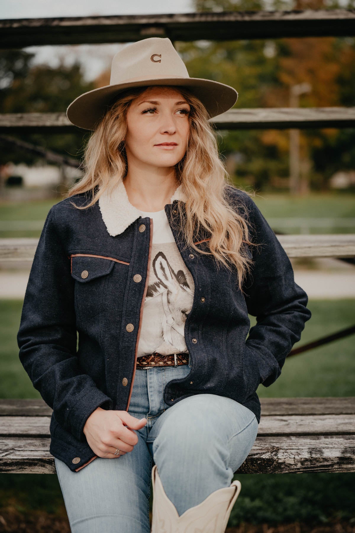 Women's CINCH 'Wooly' Trucker Jacket (XS - XXL)