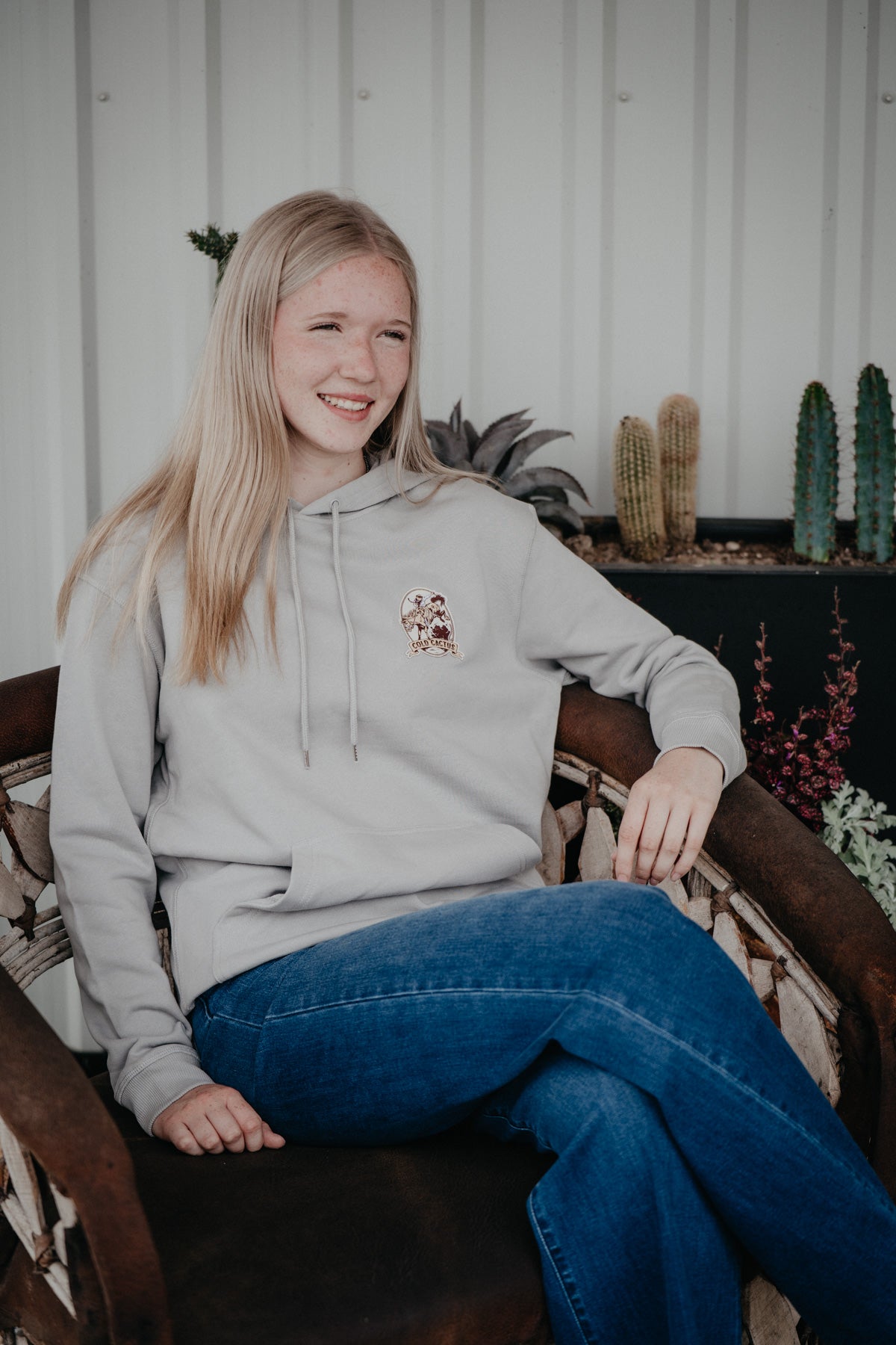 'Best Seat' CC Exclusive Embroidered Patch Hoodie (2 Colours; XS - XL)
