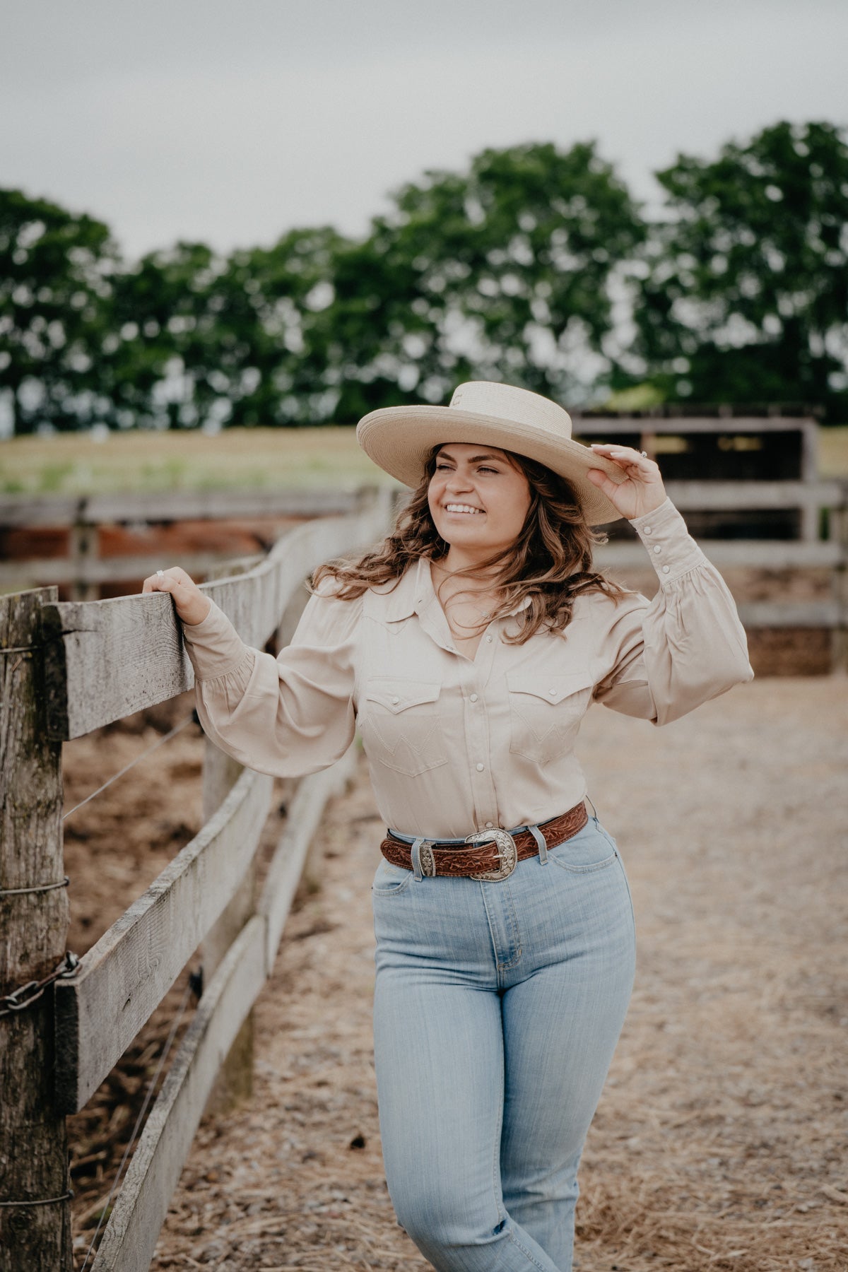 'Kelly' Women's Elevated Pearl Snap Shirt (S-XXL)