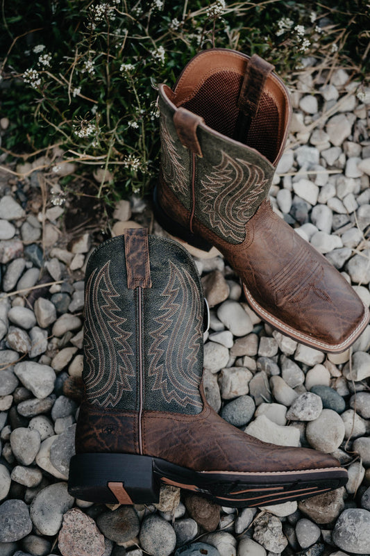Men's 'Big Country' Western Boot by Ariat {Mahogany Elephant}