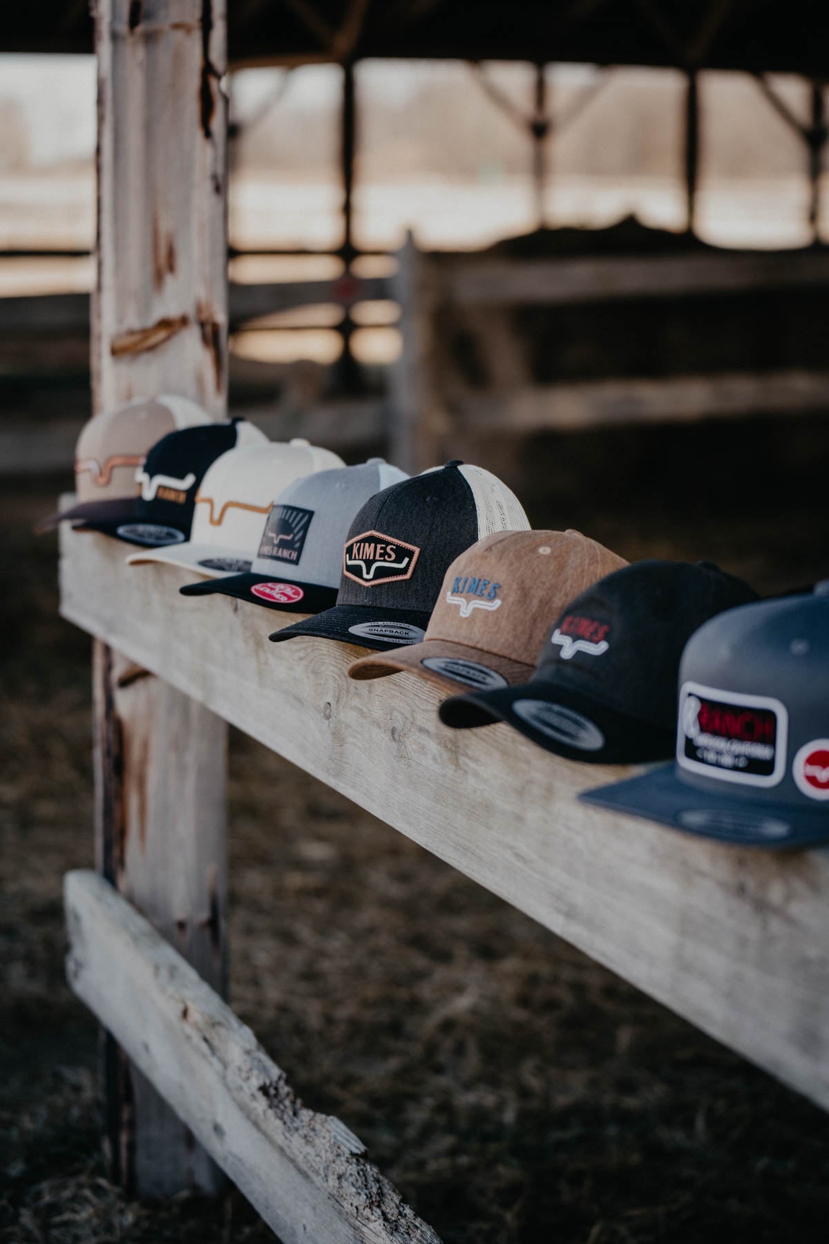 'Box Spring' Kimes Ranch Trucker Hat {Black}
