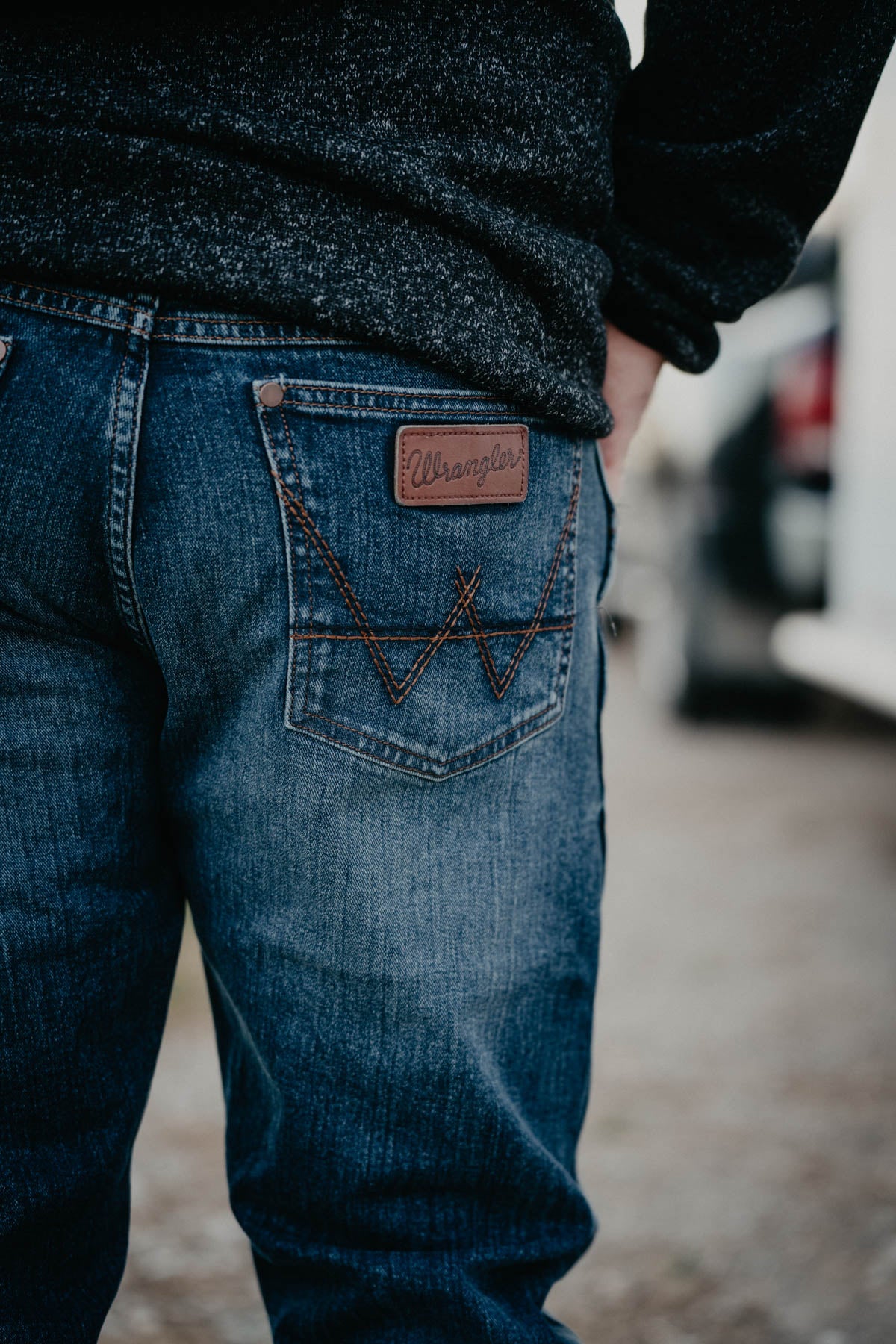 Wrangler orders slim straight jeans