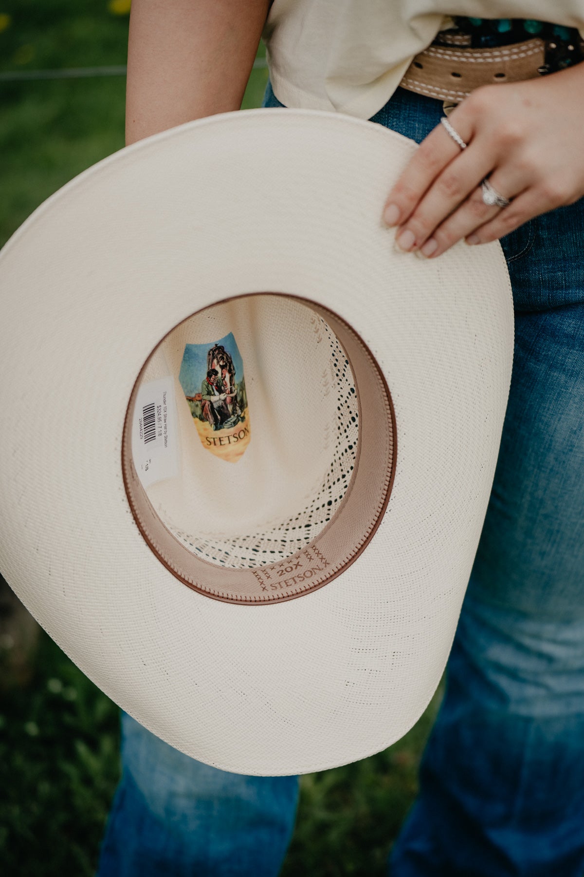 Thunder 10X Straw Hat by Stetson