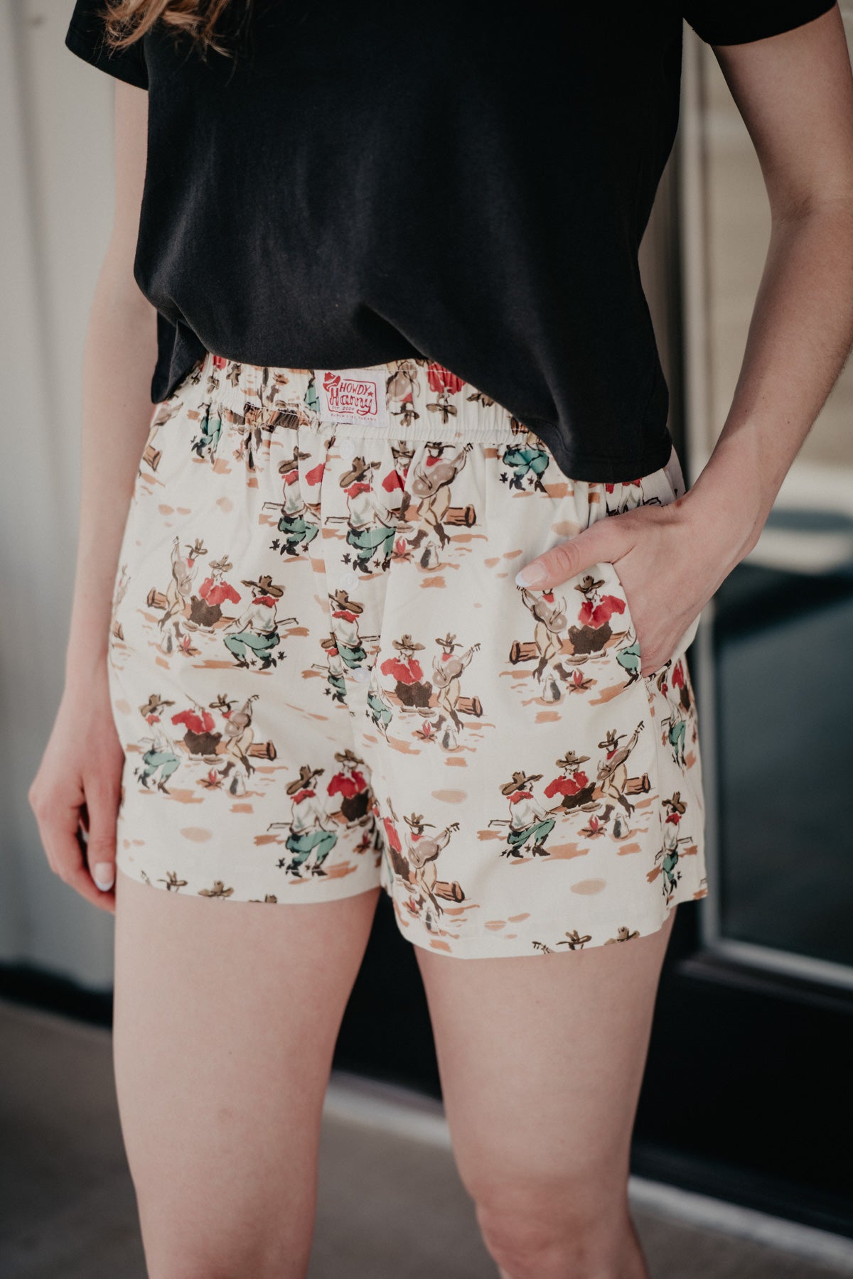 'Wagon Wheel' Boxer Shorts (S - XL)