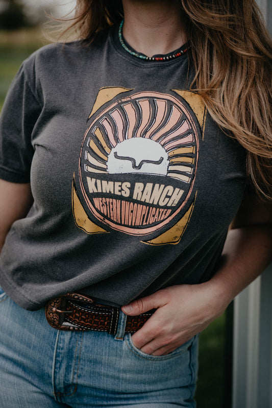 ‘Laurel Canyon’ Kimes Ranch Women’s Charcoal Graphic T-Shirt (S-XXL)