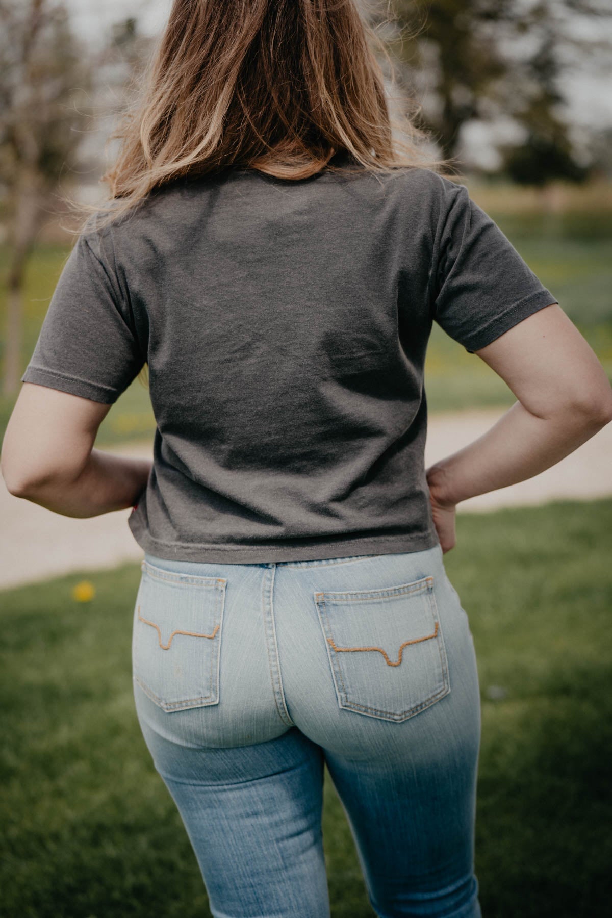 ‘Laurel Canyon’ Kimes Ranch Women’s Charcoal Graphic T-Shirt (S-XXL)