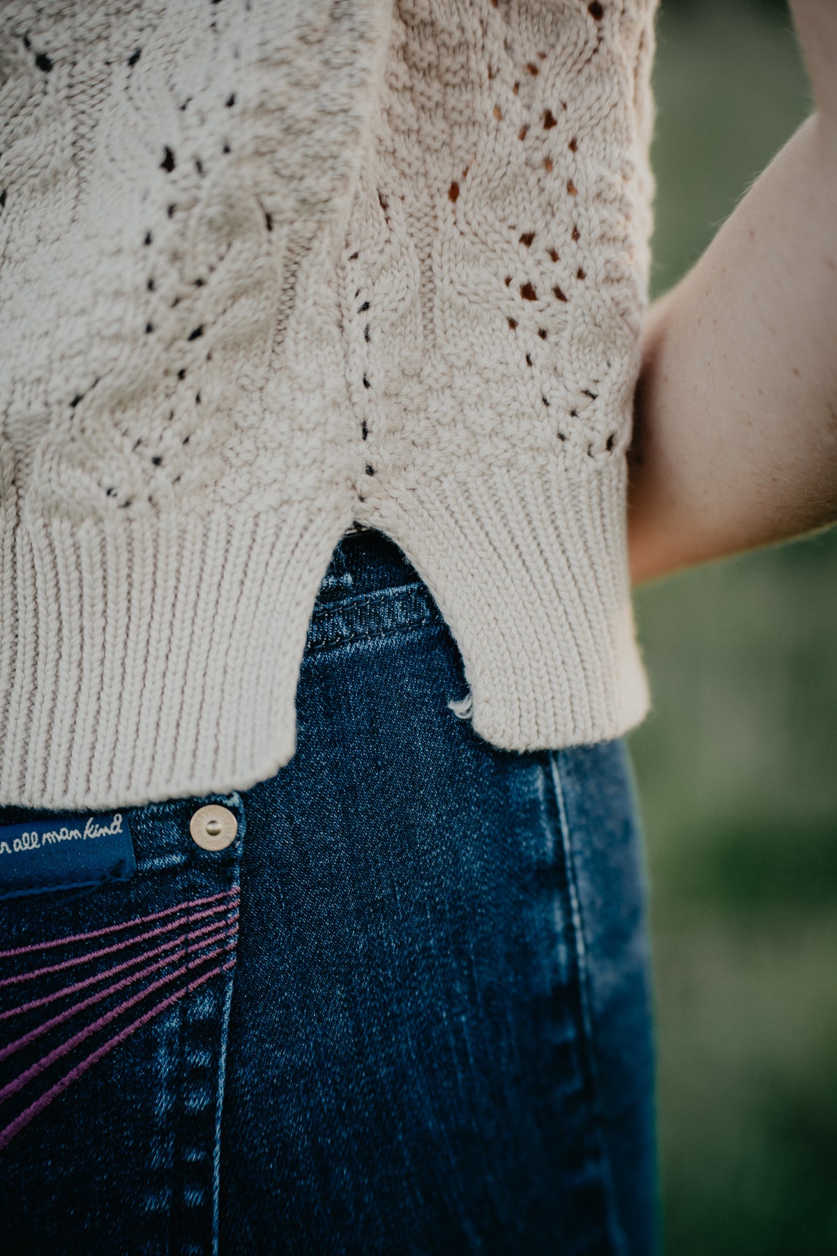'Kingsley' Cable Knit Mock Neck Sweater (S-L)