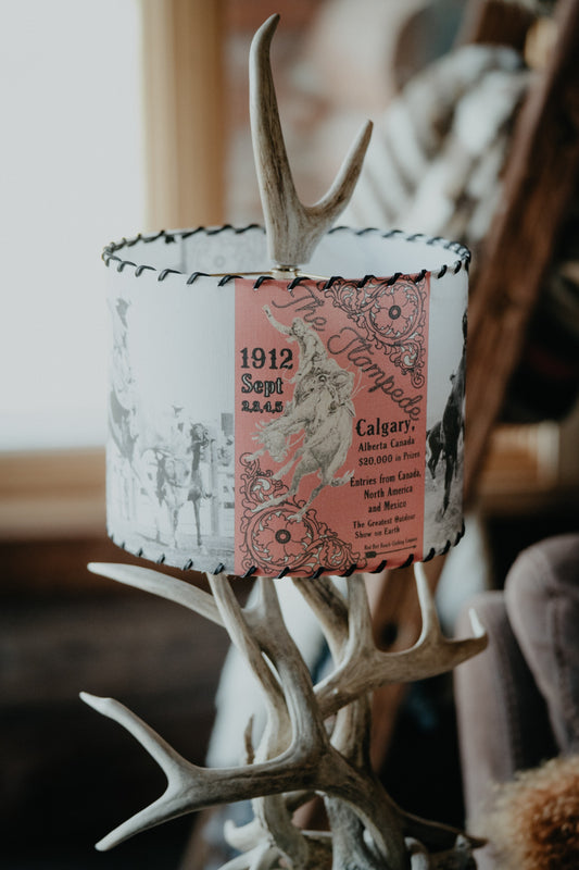 Lampshade 'Calgary Stampede'  - 11 Inches