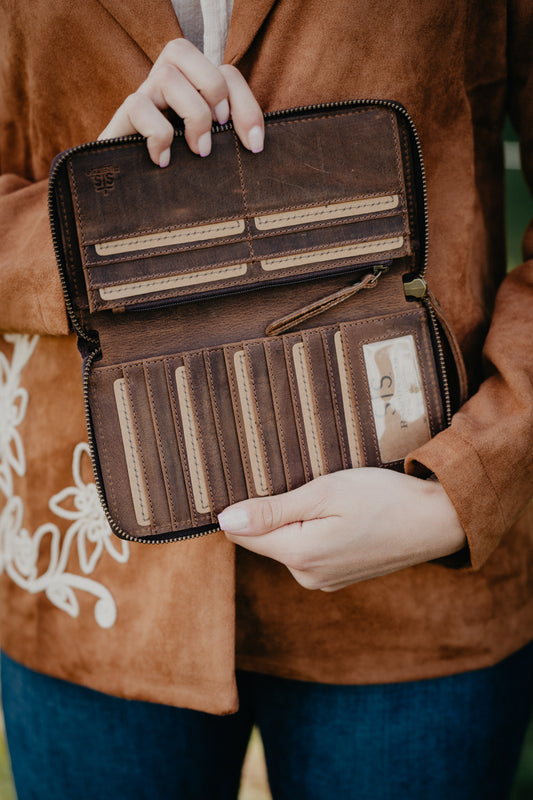 'Bentley' Cowhide Tornado Wallet by STS Ranchwear 6