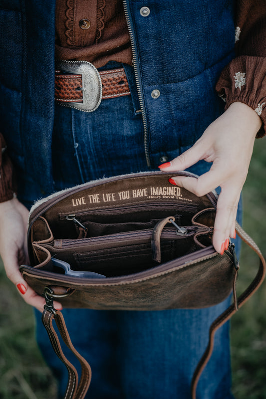 'Weezy' Cowhide Crossbody by STS Ranchwear