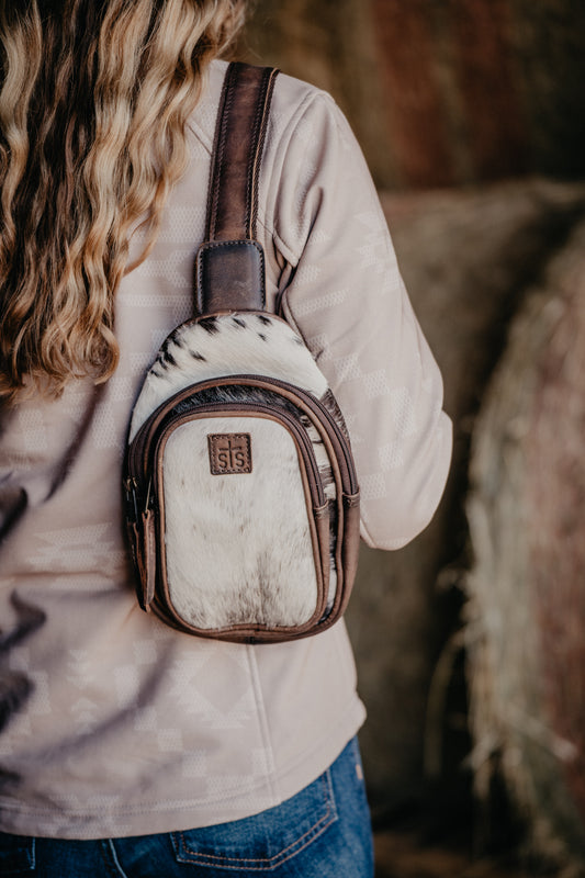 Cowhide Sojourner Sling Bag by STS Ranchwear