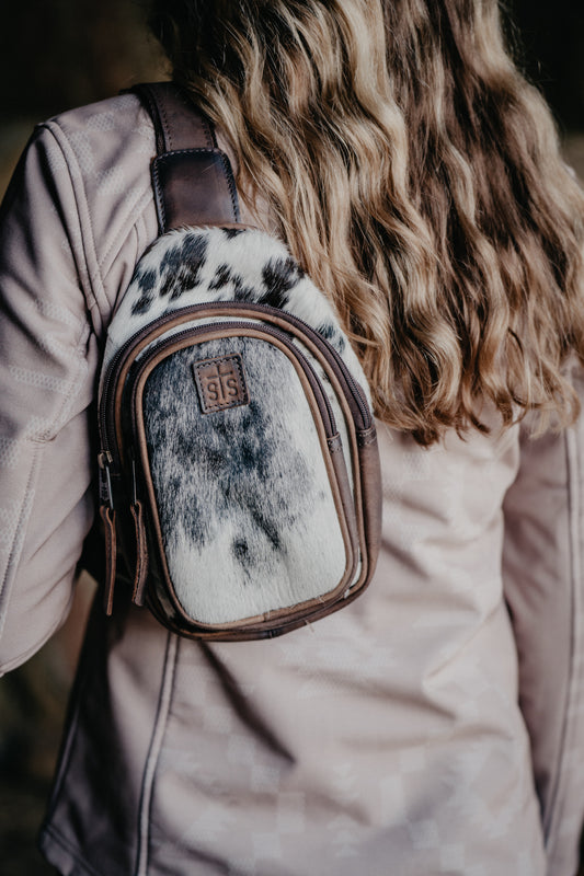 Cowhide Sojourner Sling Bag by STS Ranchwear