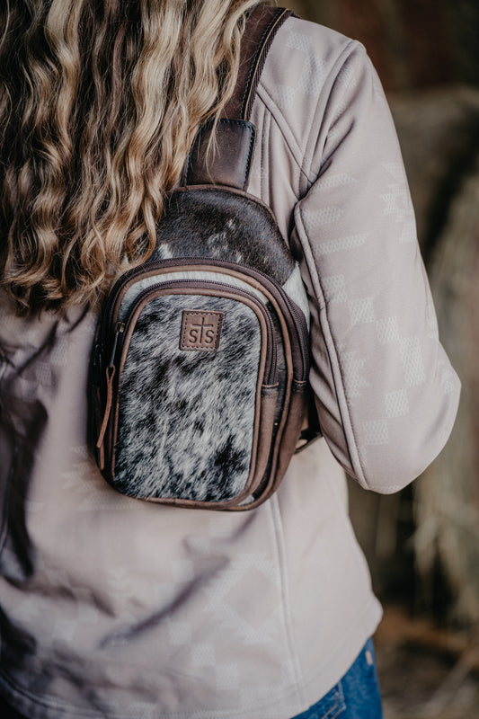 Cowhide Sojourner Sling Bag by STS Ranchwear