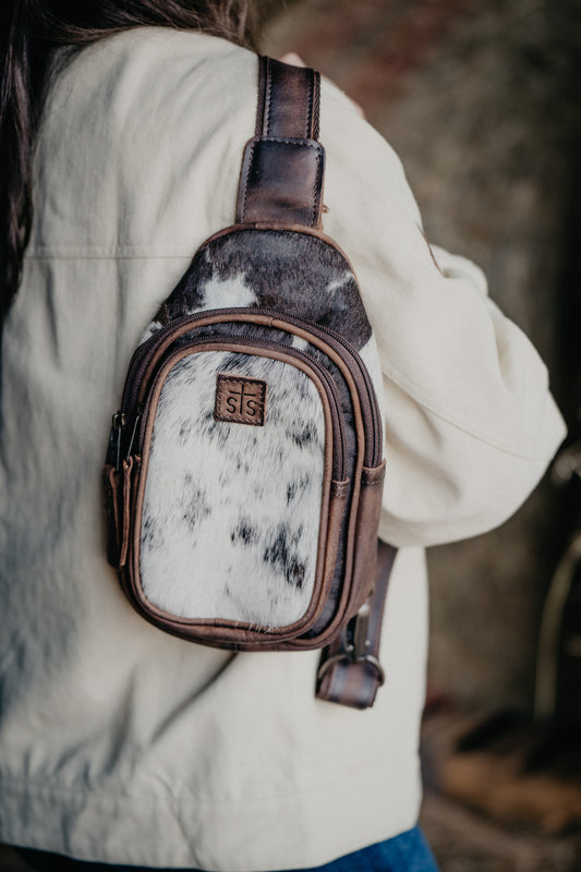 Cowhide Sojourner Sling Bag by STS Ranchwear