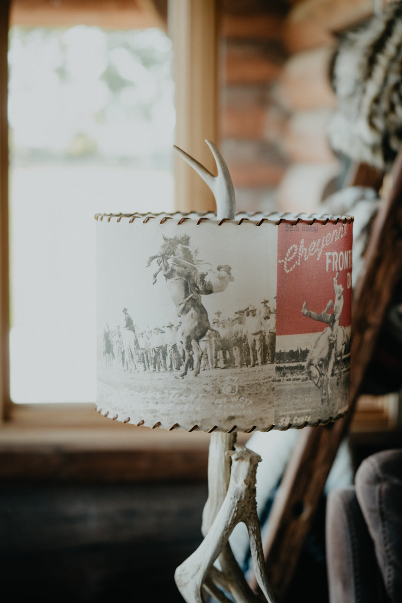 Lampshade 'Cheyenne Frontier Days' - 14 Inches
