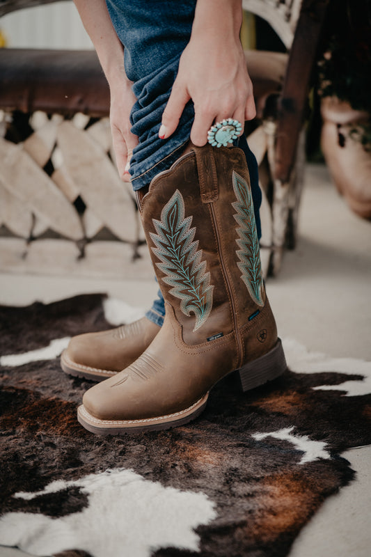 'Etta' Ariat Waterproof Insulated Western Boot (Size 6-11 B Width Only)