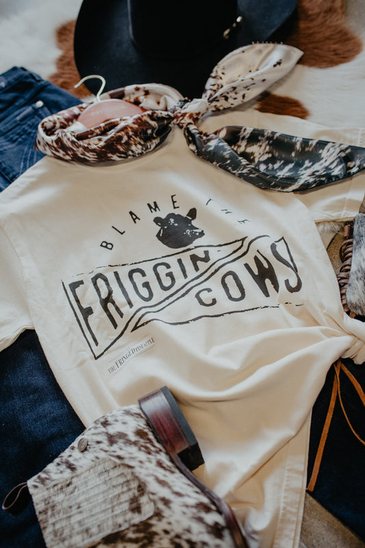 "Friggin' Cows" Graphic T-Shirt (M ONLY)