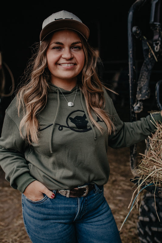 'Angie' Certified Angus Women's Hoodie (M & XL ONLY)