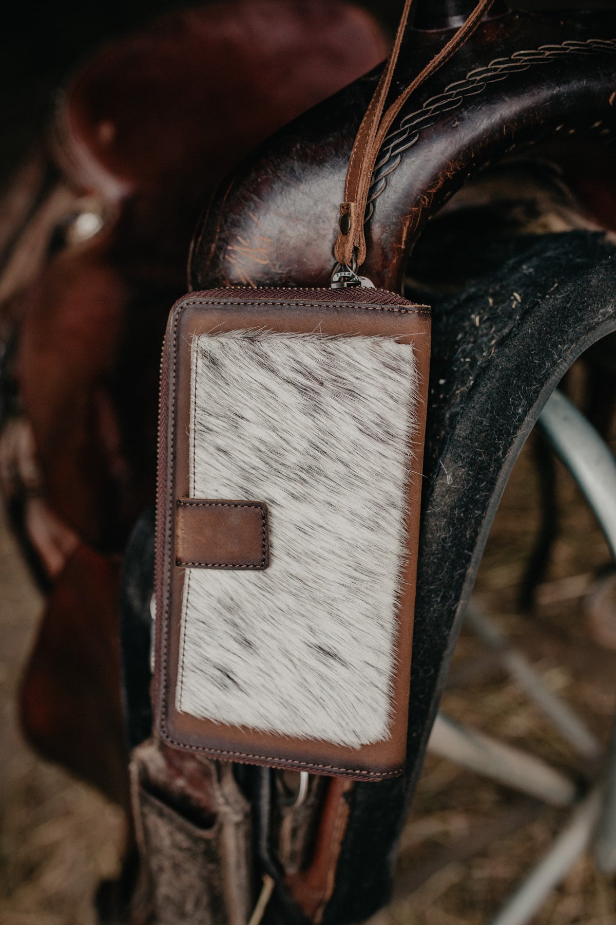 'Bently'  Cowhide Tornado Wallet by STS Ranchwear