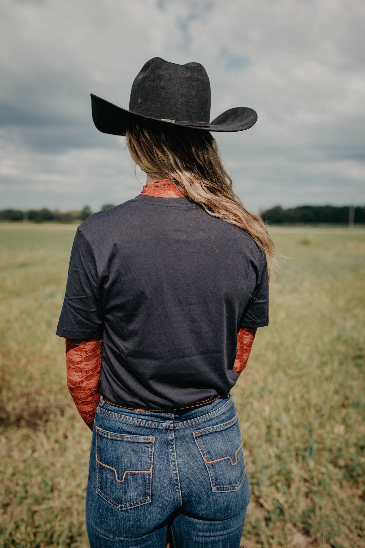 'Cowboy Country' Women's Black Graphic T (XS - XXL) by Cruel Denim