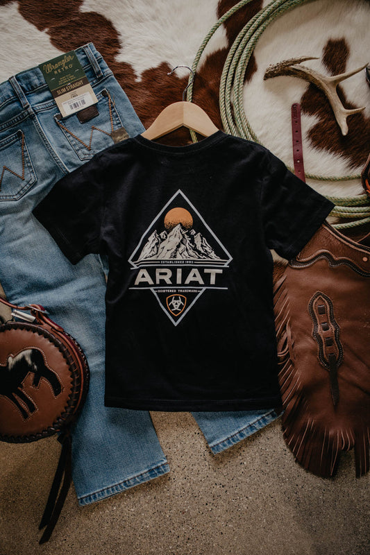 Boys Ariat Mountain Tshirt (XS-XL)