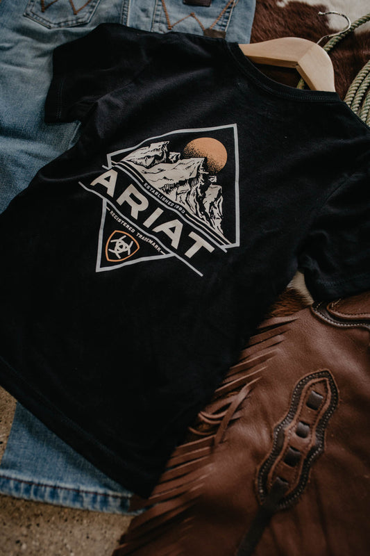 Boys Ariat Mountain Tshirt (XS-XL)