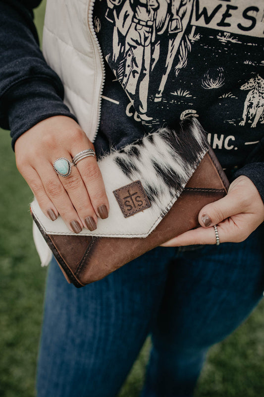 'Style' Cowhide Wallet by STS Ranchwear