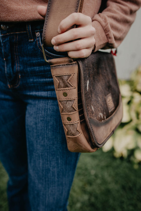 'Della' Roswell Cowhide Crossbody by STS Ranchwear