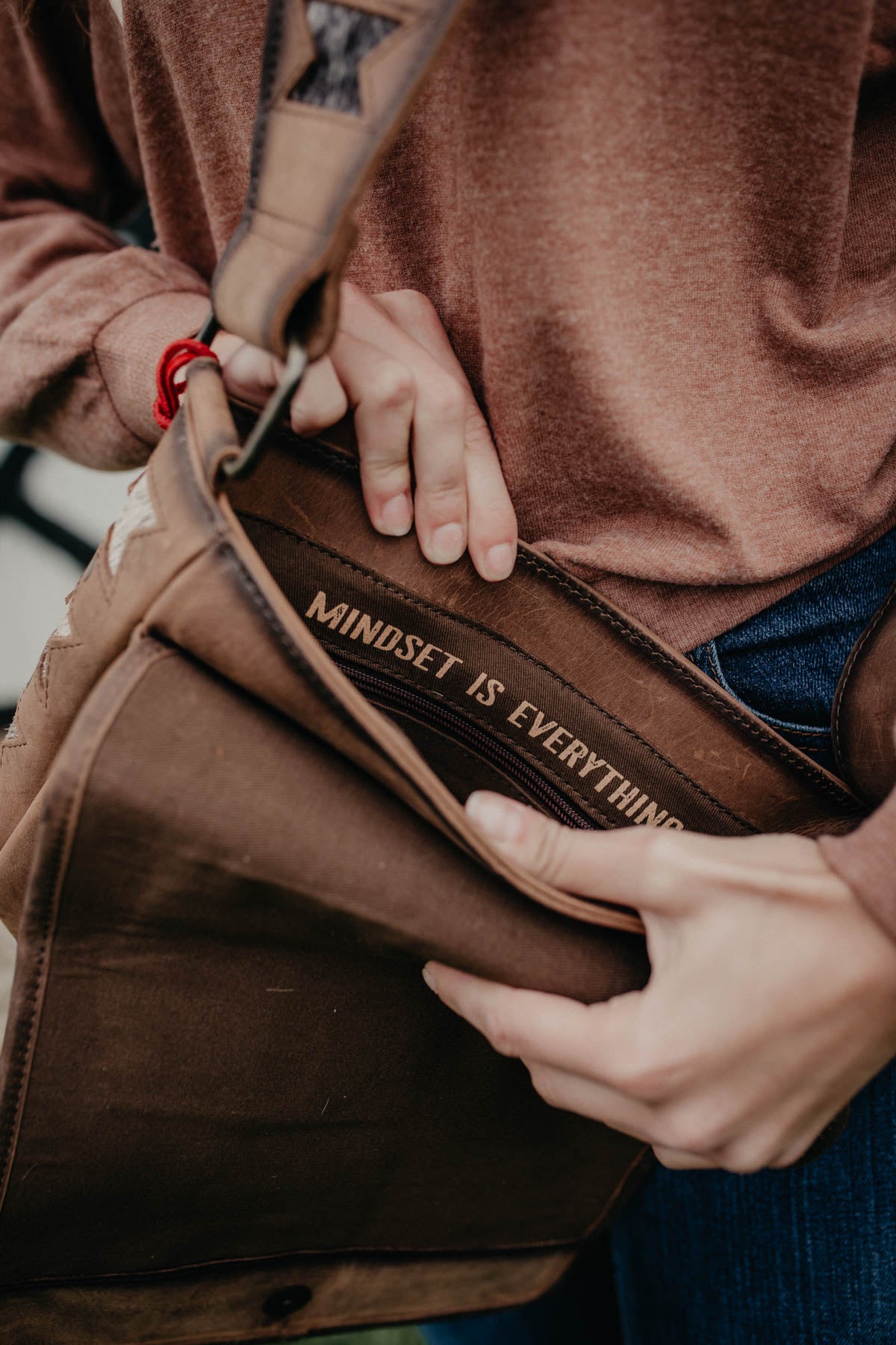 'Della' Roswell Cowhide Crossbody by STS Ranchwear