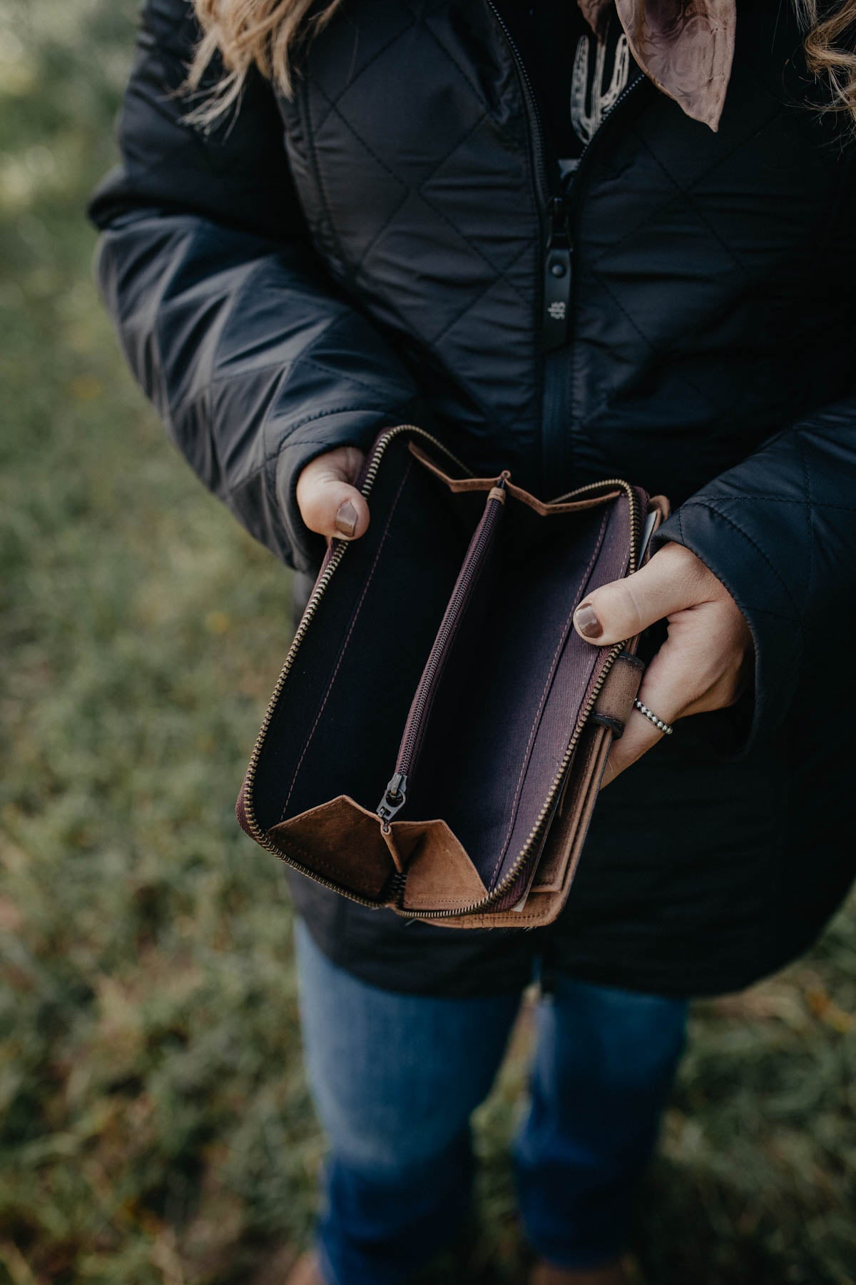 'Chelsea' Cowhide Wallet by STS Ranchwear