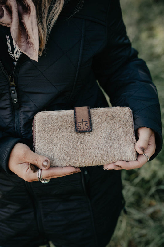 'Chelsea' Cowhide Wallet by STS Ranchwear